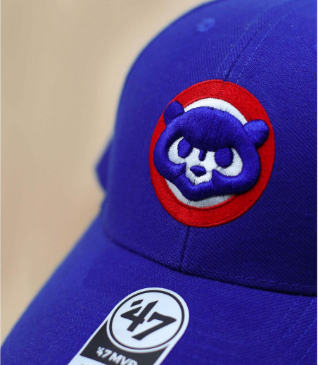 blue vintage Cubs cap MVP Cooperstown Cubs royal 47 Brand Headict